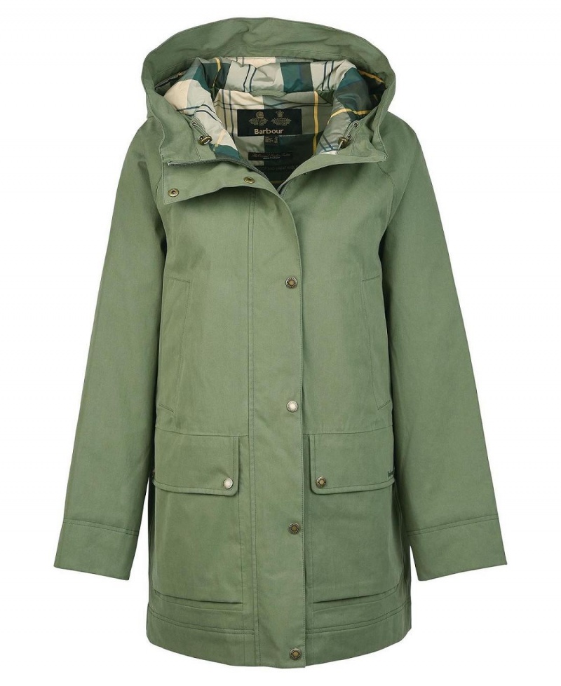 Vestes Barbour D'hiver Beadnell Imperméables Femme Vert | France_BAR28502