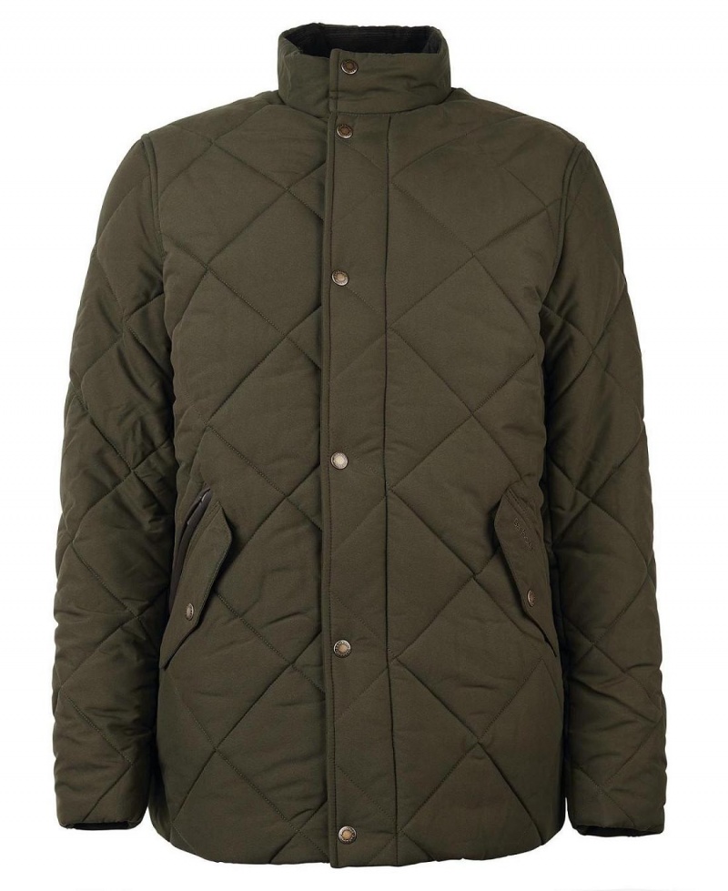 Vestes Barbour D'hiver Chelsea Matelassé Homme Vert | France_BAR76757