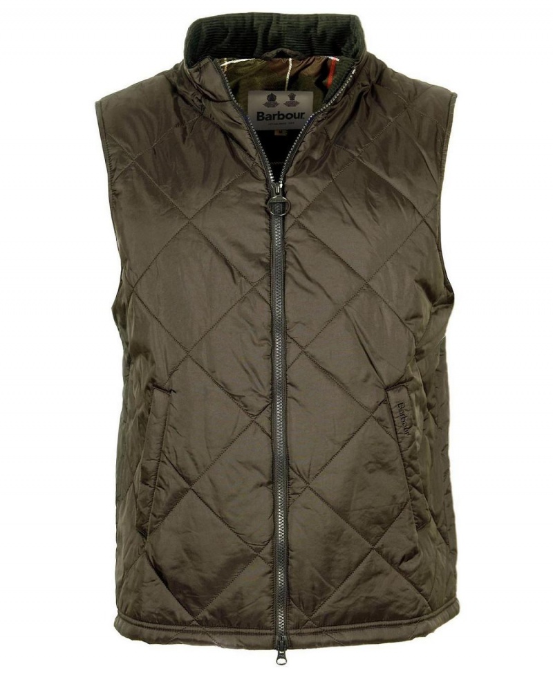 Vestes Barbour Finn Gilet Homme Vert | France_BAR39738