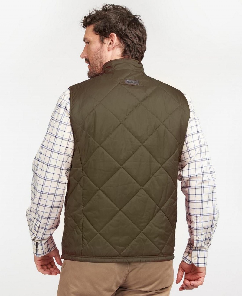 Vestes Barbour Finn Gilet Homme Vert | France_BAR39738