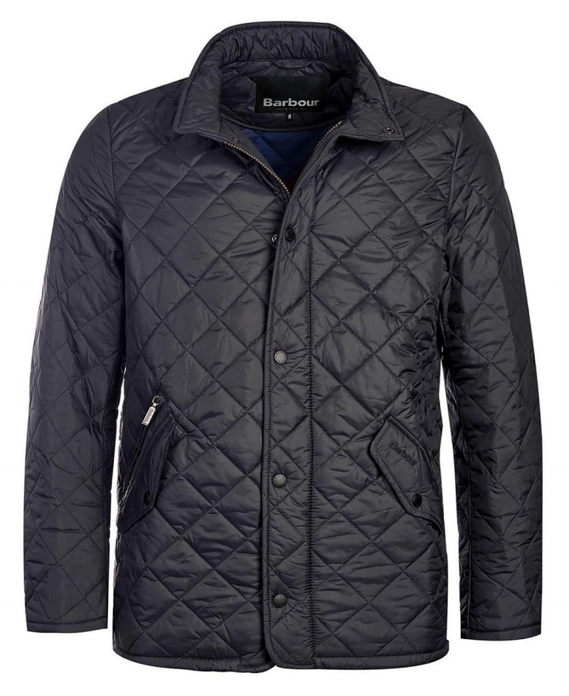 Vestes Barbour Flyweight Chelsea Matelassé Homme Bleu Marine | France_BAR26777