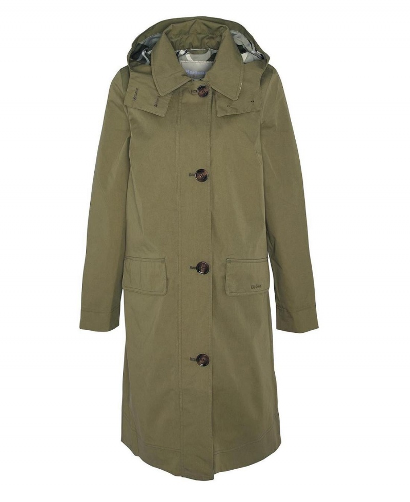 Vestes Barbour Hebrides Imperméables Femme Vert Olive | France_BAR12215