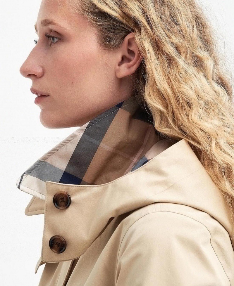 Vestes Barbour Hebrides Imperméables Femme Beige | France_BAR86156