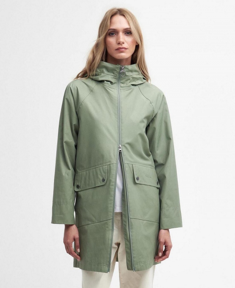 Vestes Barbour Heron Imperméables Femme Vert | France_BAR49787