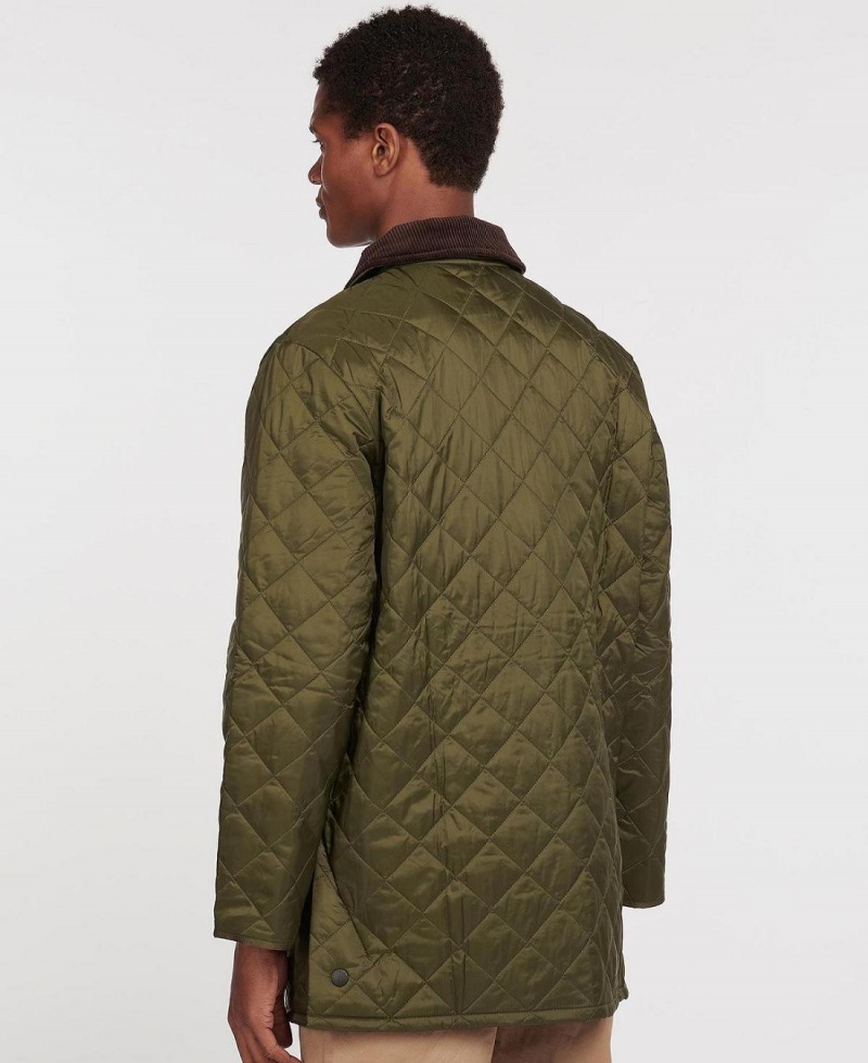 Vestes Barbour Liddesdale® Matelassé Homme Vert Olive | France_BAR95987