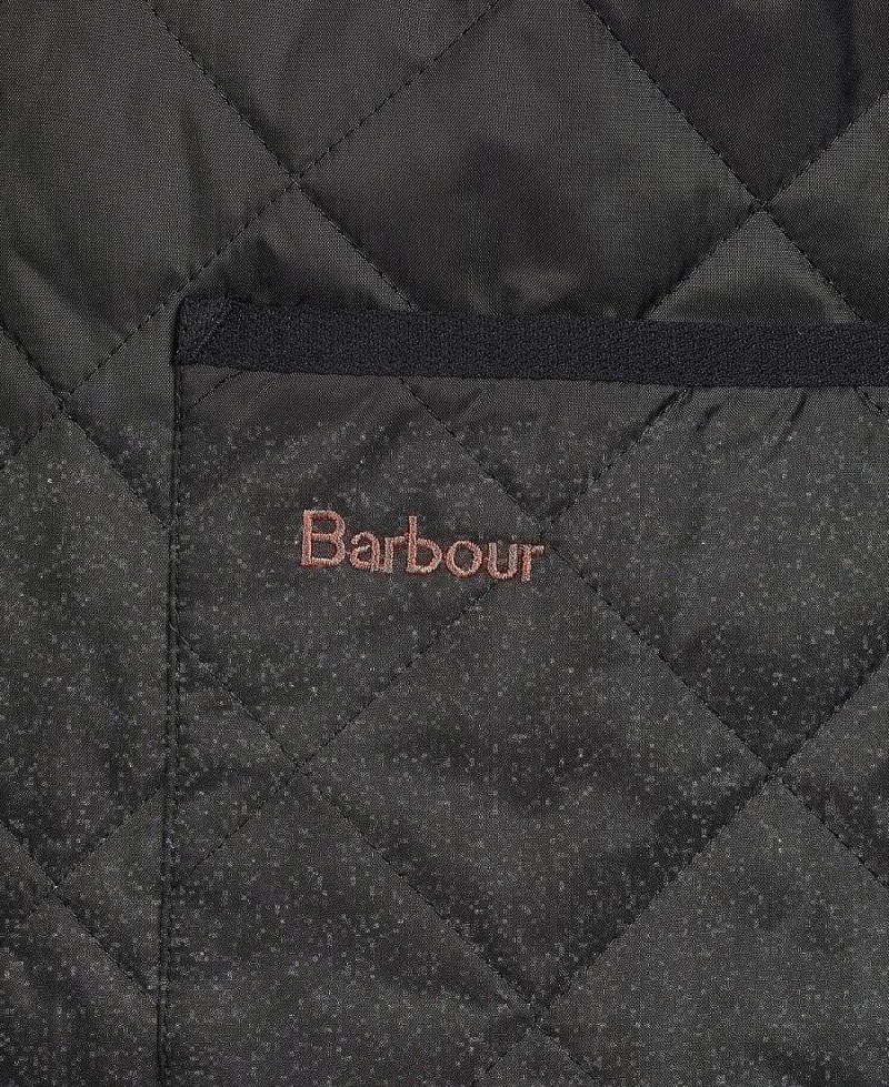 Vestes Barbour Matelassé Waistcoat/Zip-In Liner Homme Noir | France_BAR89604