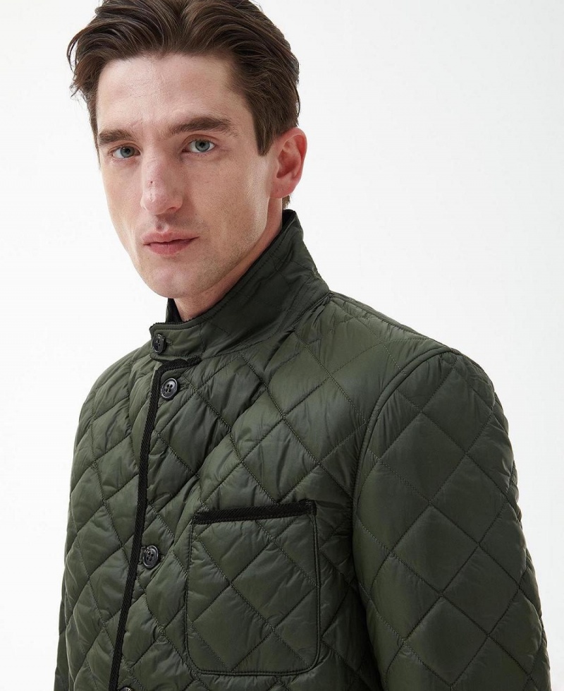 Vestes Barbour Modern Liddesdale Matelassé Homme Vert | France_BAR59306