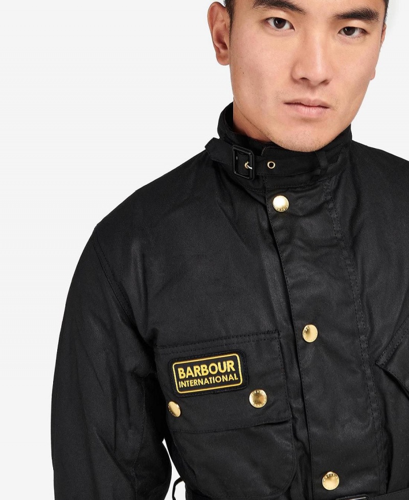 Vestes Barbour Original Waxed Homme Noir | France_BAR77236