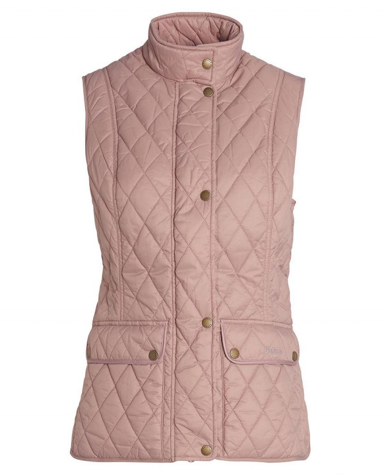 Vestes Barbour Otterburn Gilet Femme Rose | France_BAR22397