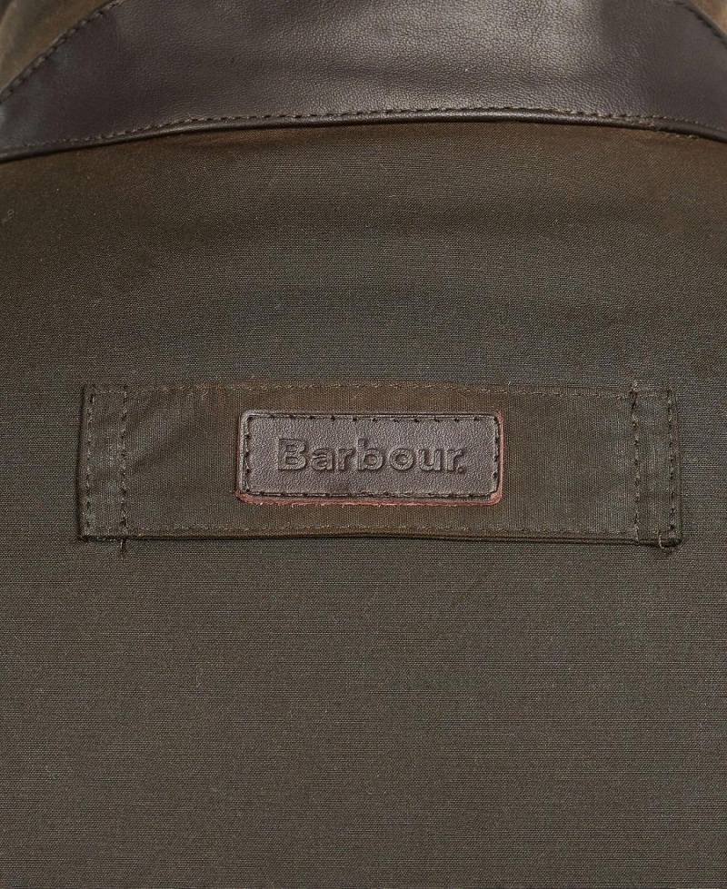 Vestes Barbour Prestbury Wax Homme Vert Olive | France_BAR99958