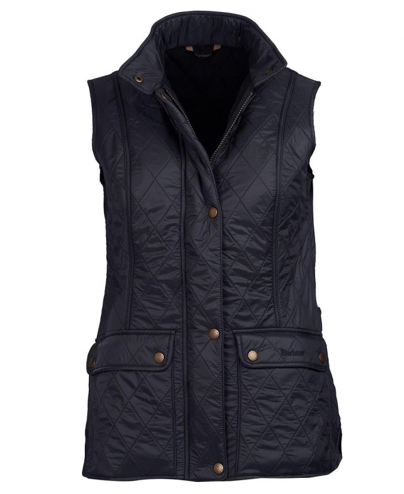 Vestes Barbour Wray Gilet Femme Noir | France_BAR69635