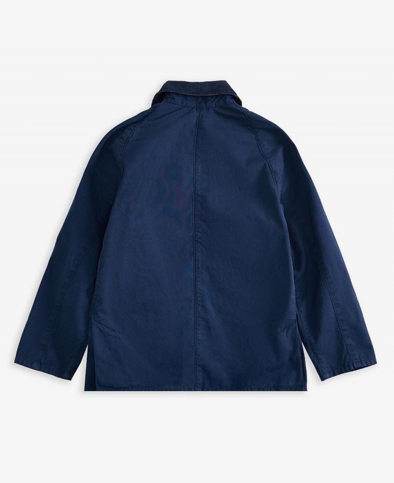 Vetement Barbour Boys' Ashby Décontractées Jacket Enfant Bleu Marine | France_BAR54670