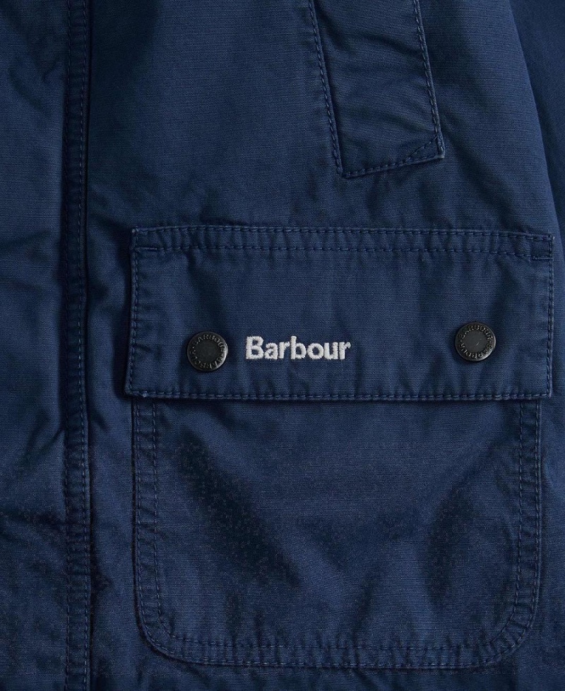 Vetement Barbour Boys' Ashby Décontractées Jacket Enfant Bleu Marine | France_BAR54670