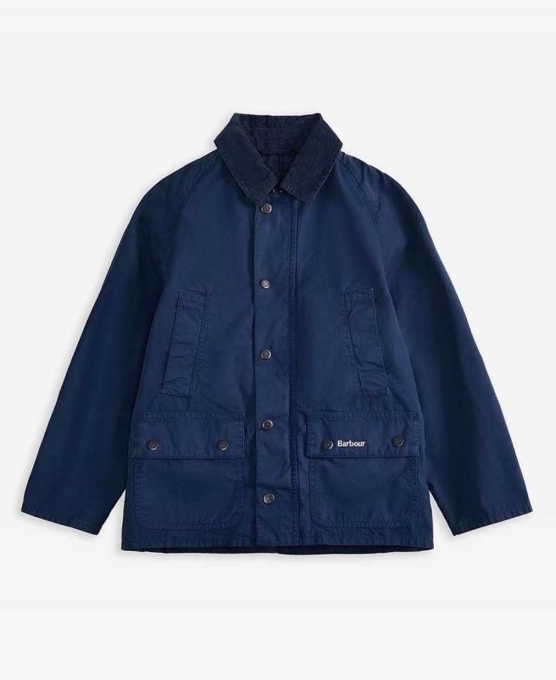 Vetement Barbour Boys' Ashby Décontractées Jacket Enfant Bleu Marine | France_BAR54670