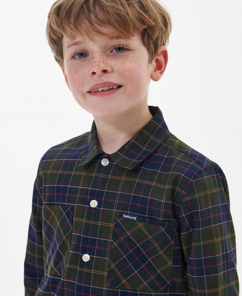 Vetement Barbour Boys' Classiche Shirt Enfant Multicolore | France_BAR96912