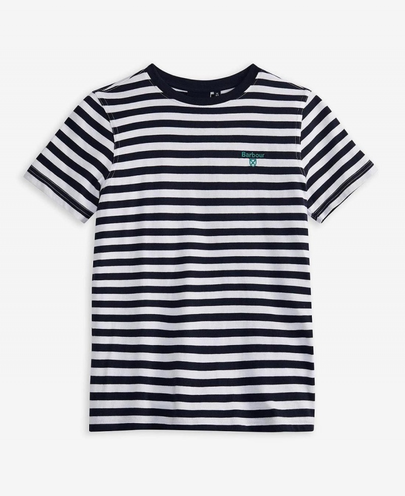 Vetement Barbour Boys' Finley T-Shirt Enfant Stripes | France_BAR96038