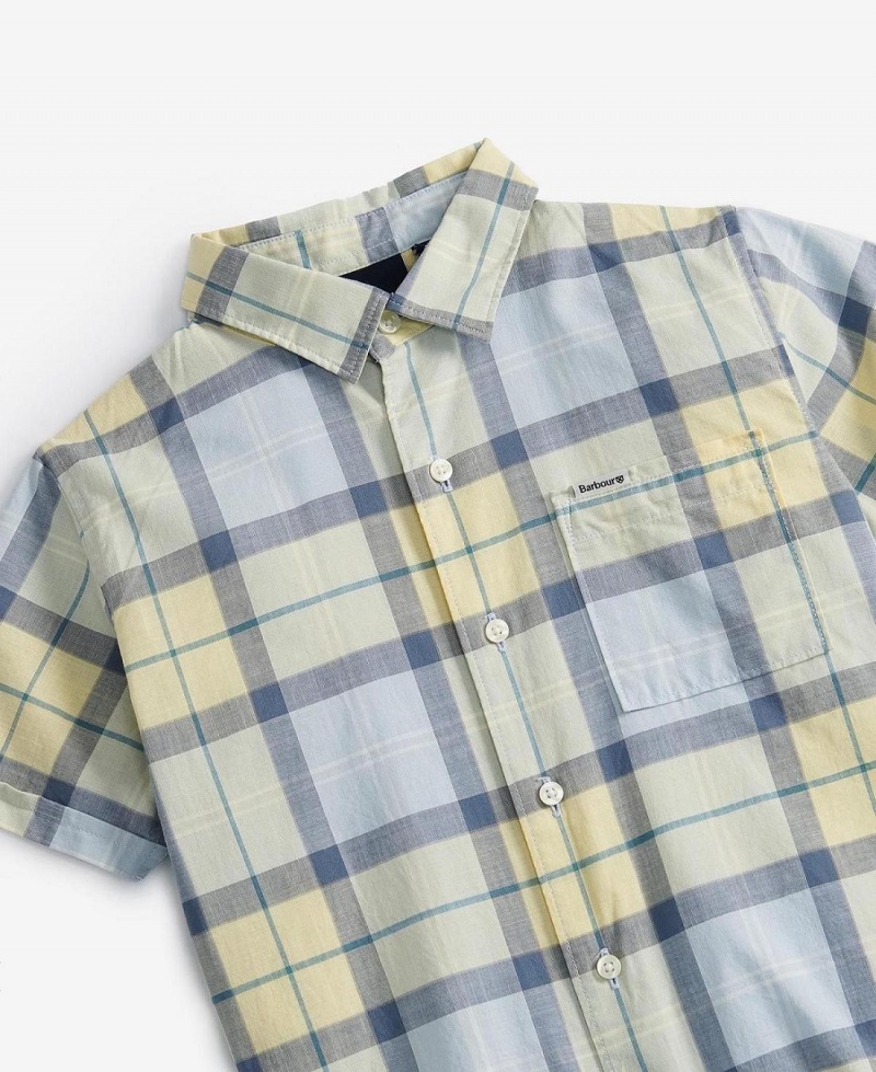 Vetement Barbour Boys' Gordon Shirt Enfant Multicolore | France_BAR29980