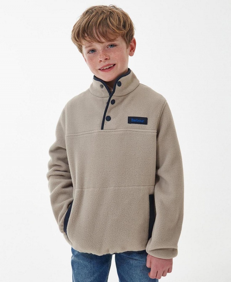 Vetement Barbour Boys' Latrigg Fleece Enfant Beige | France_BAR75547