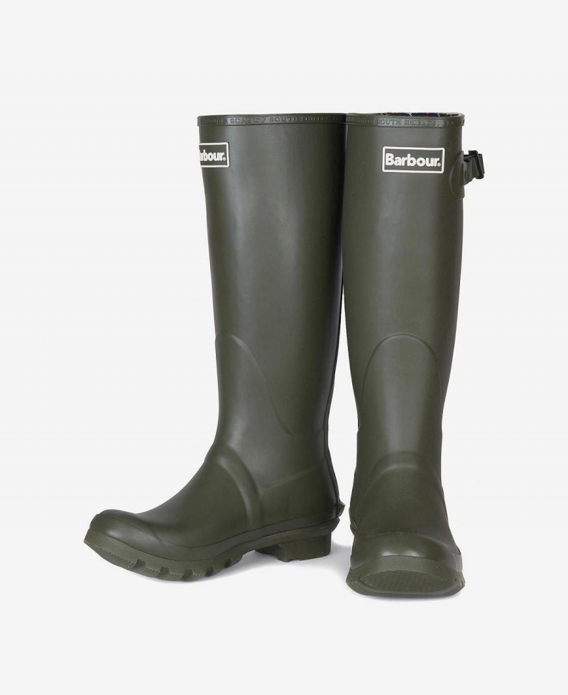 Wellingtons Barbour Bede Femme Vert Olive | France_BAR24246