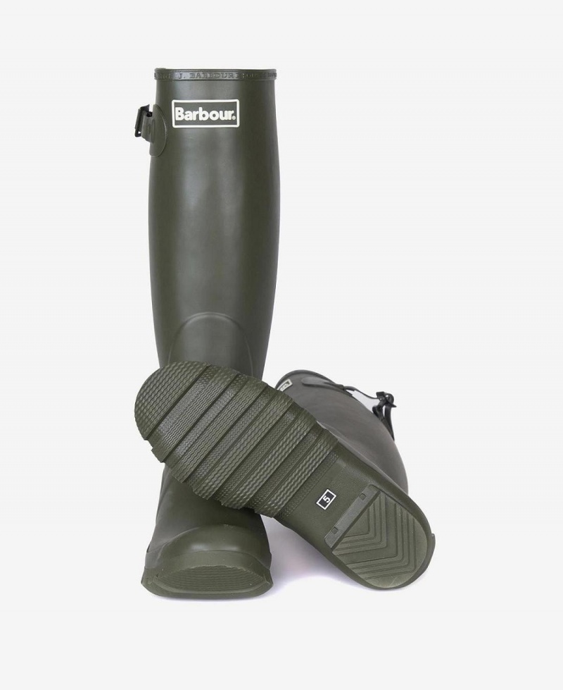 Wellingtons Barbour Bede Femme Vert Olive | France_BAR24246