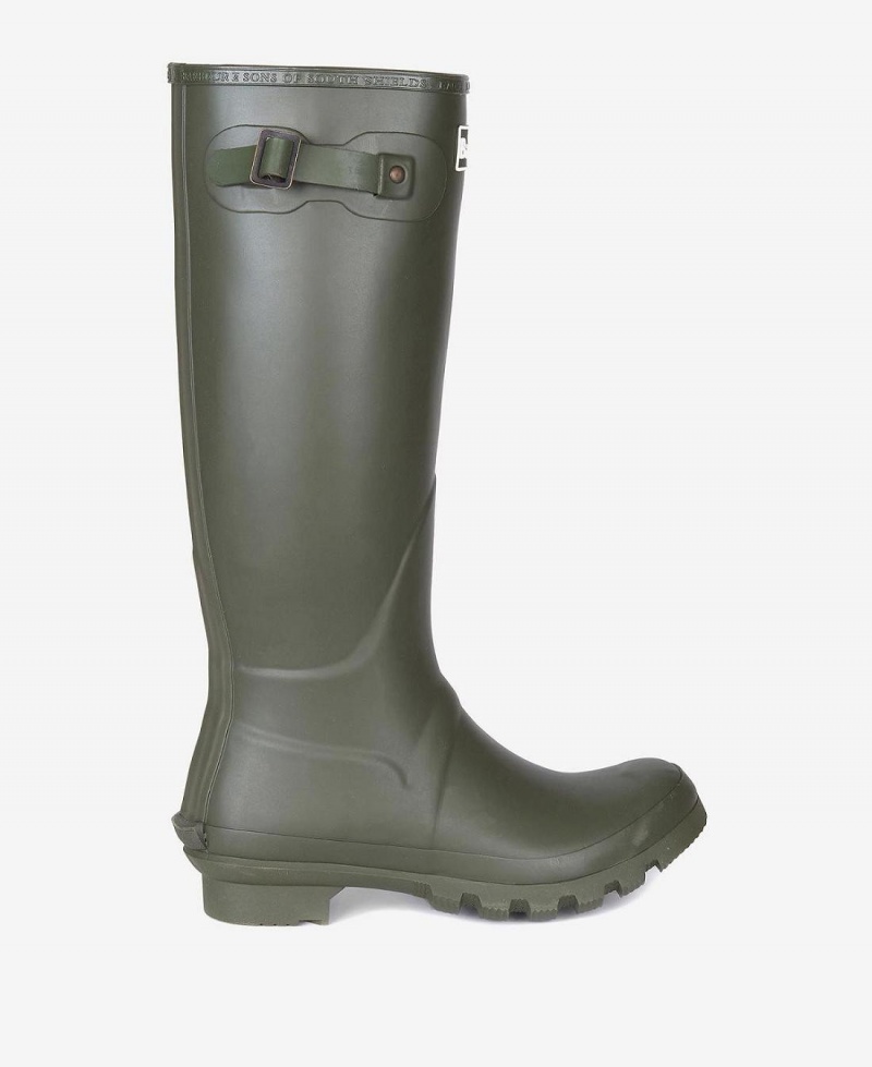 Wellingtons Barbour Bede Femme Vert Olive | France_BAR24246