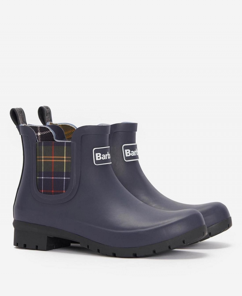 Wellingtons Barbour Kingham Femme Bleu Marine | France_BAR59300