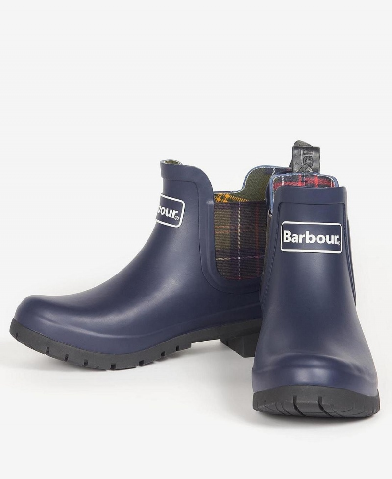 Wellingtons Barbour Kingham Femme Bleu Marine | France_BAR59300