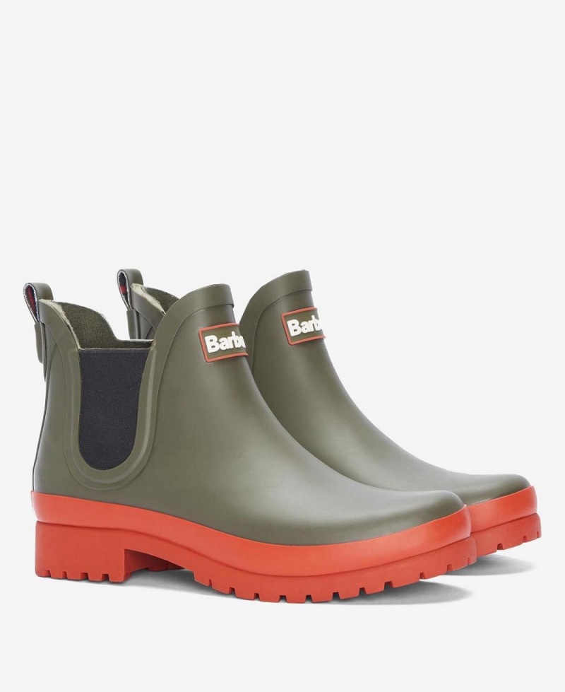 Wellingtons Barbour Mallow Femme Vert | France_BAR10790