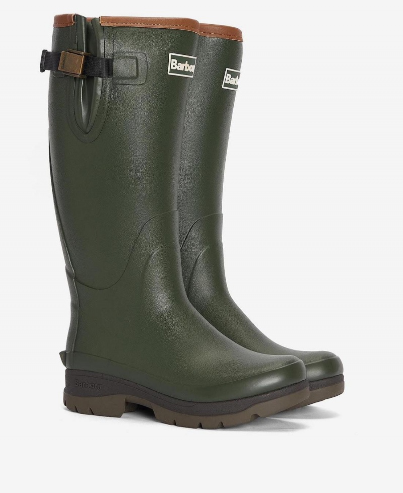 Wellingtons Barbour Tempest Femme Vert Olive | France_BAR11462