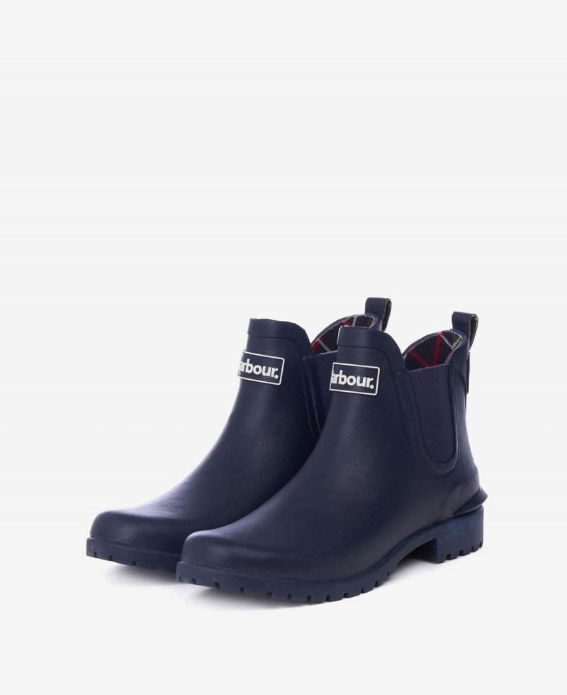 Wellingtons Barbour Wilton Femme Bleu Marine | France_BAR41544