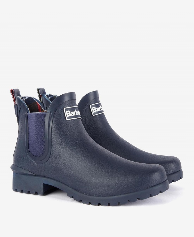 Wellingtons Barbour Wilton Femme Bleu Marine | France_BAR41544