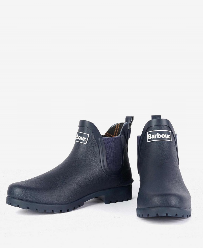 Wellingtons Barbour Wilton Femme Bleu Marine | France_BAR41544