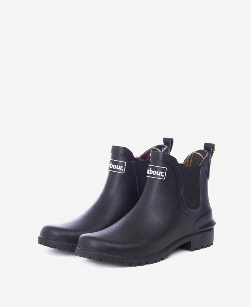 Wellingtons Barbour Wilton Femme Noir | France_BAR82035