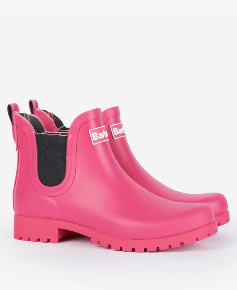 Wellingtons Barbour Wilton Femme Rose | France_BAR29718