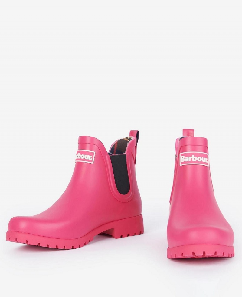 Wellingtons Barbour Wilton Femme Rose | France_BAR29718