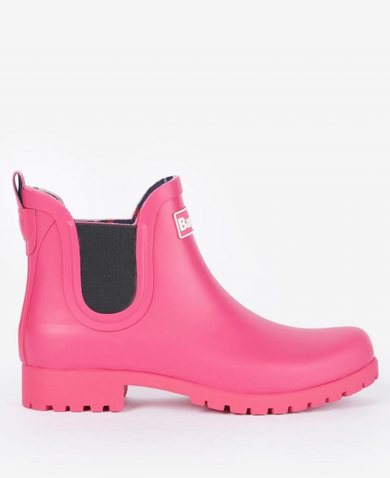 Wellingtons Barbour Wilton Femme Rose | France_BAR29718