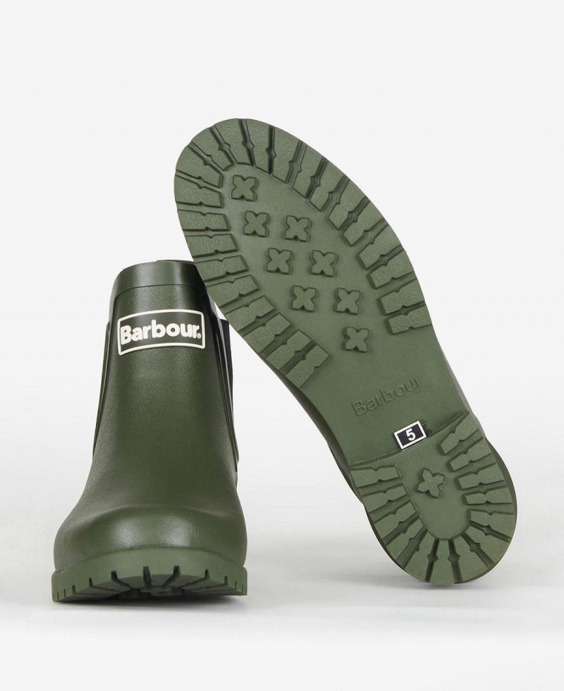 Wellingtons Barbour Wilton Femme Vert Olive | France_BAR70008