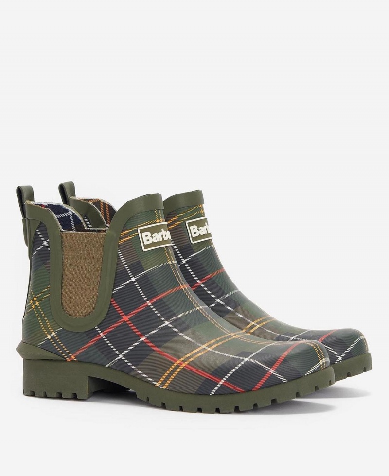 Wellingtons Barbour Wilton Femme Vert | France_BAR91085