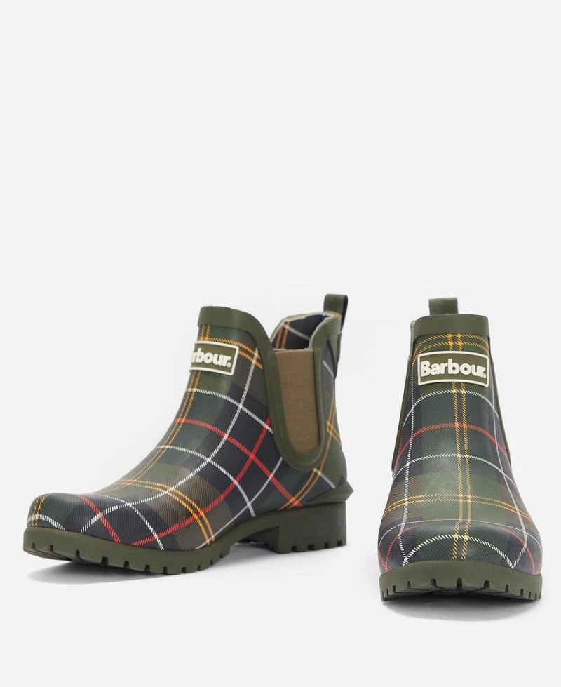 Wellingtons Barbour Wilton Femme Vert | France_BAR91085