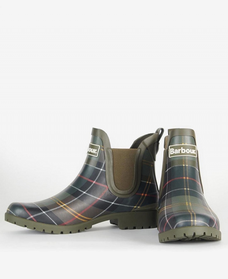 Wellingtons Barbour Wilton Femme Vert | France_BAR91085