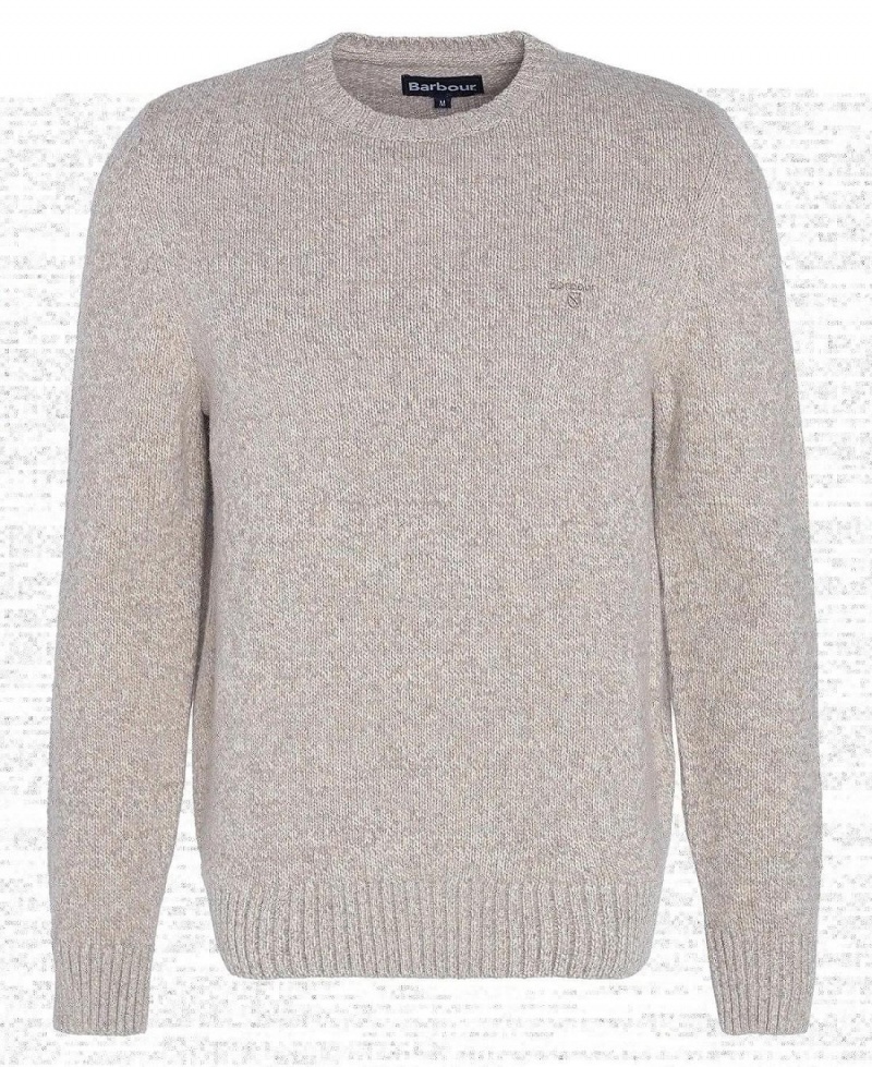 knitwear Barbour Atley Tricoté Jumper Homme Grise | France_BAR91465