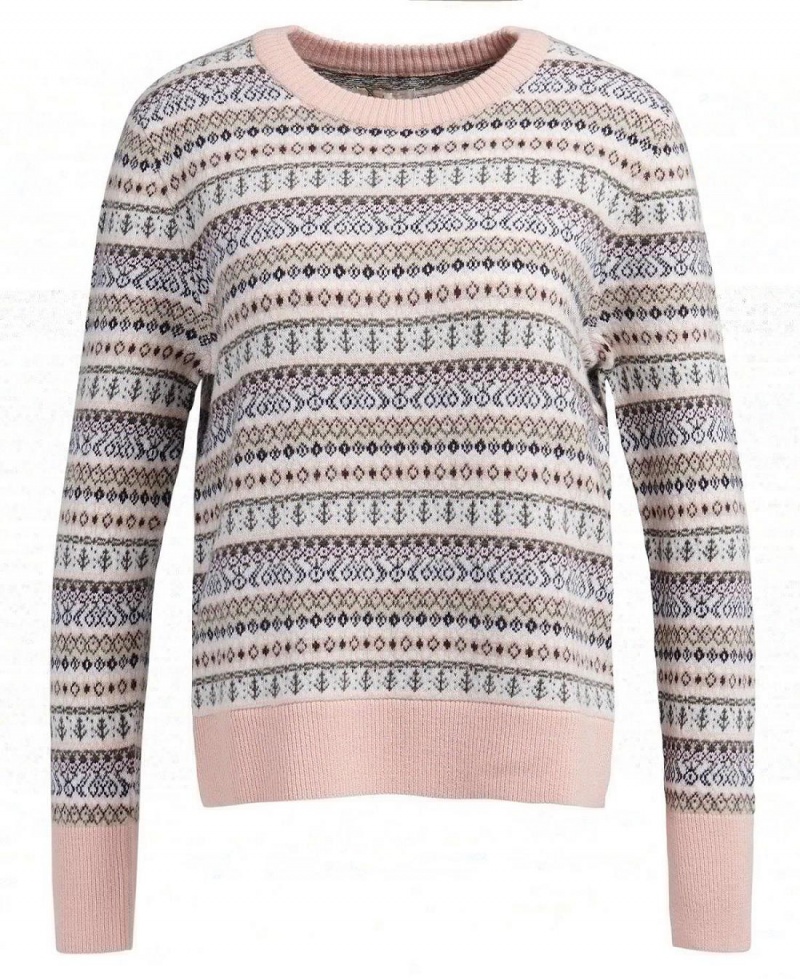 knitwear Barbour Peak Jumper Femme Multicolore | France_BAR43648