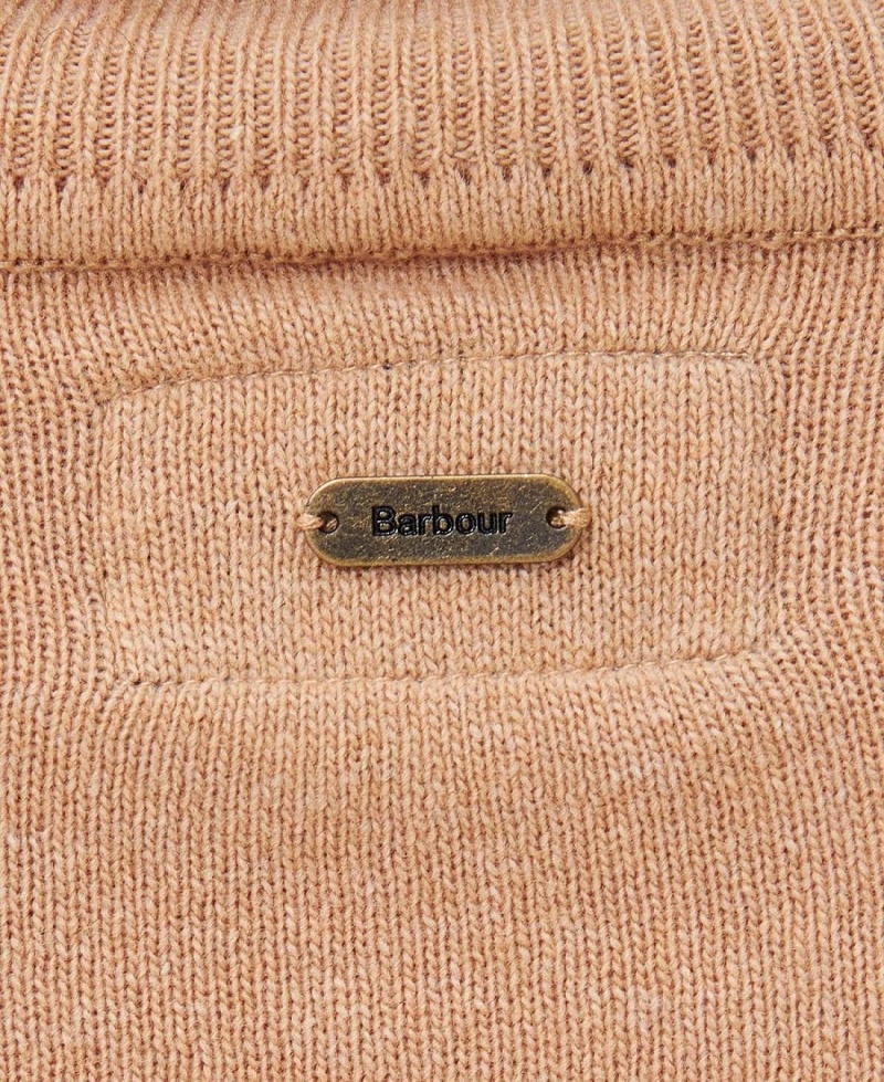 knitwear Barbour Pendle Cardigan Femme Marron | France_BAR60961