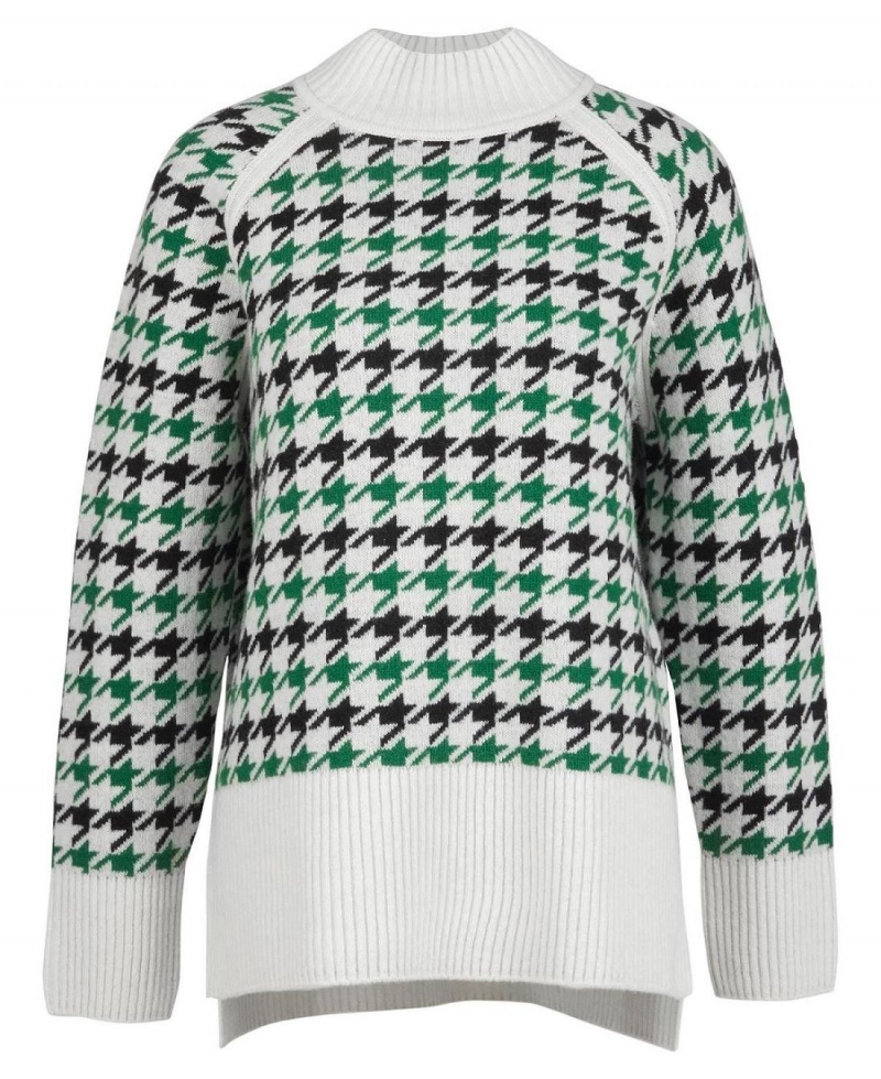 knitwear Barbour Roxane Jumper Femme Vert | France_BAR11691